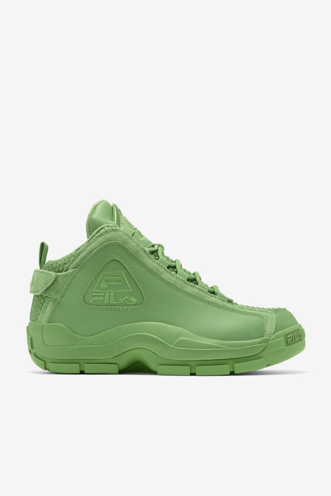 Fila Trainers Mens Green Grant Hill 2 Woven - Ireland 48590-GIWA